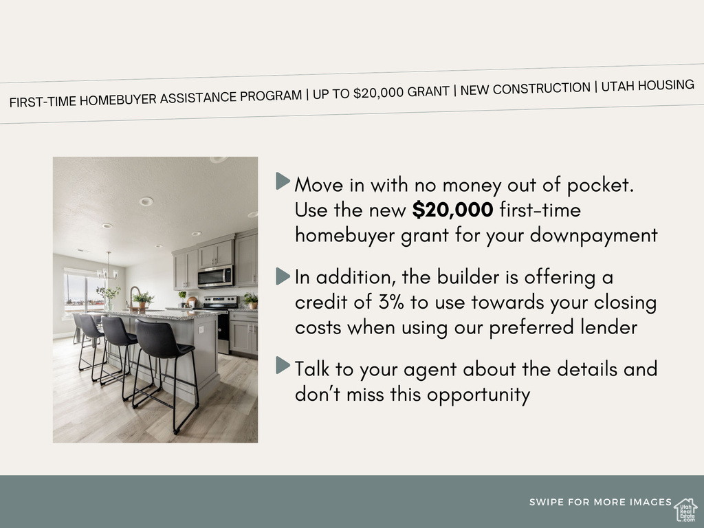 View of marketing collateral with multiple images