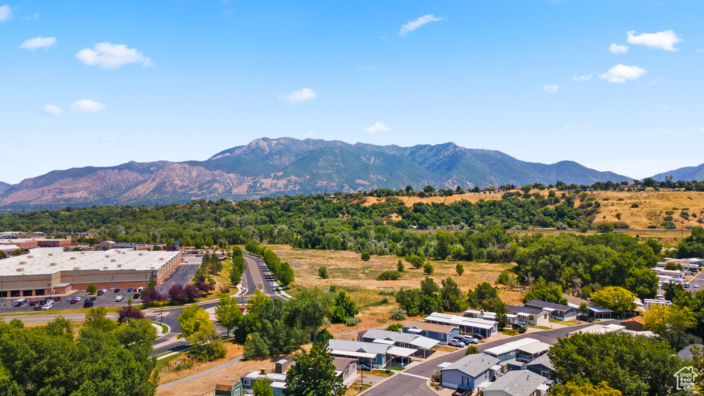 Bird's eye view of mountains