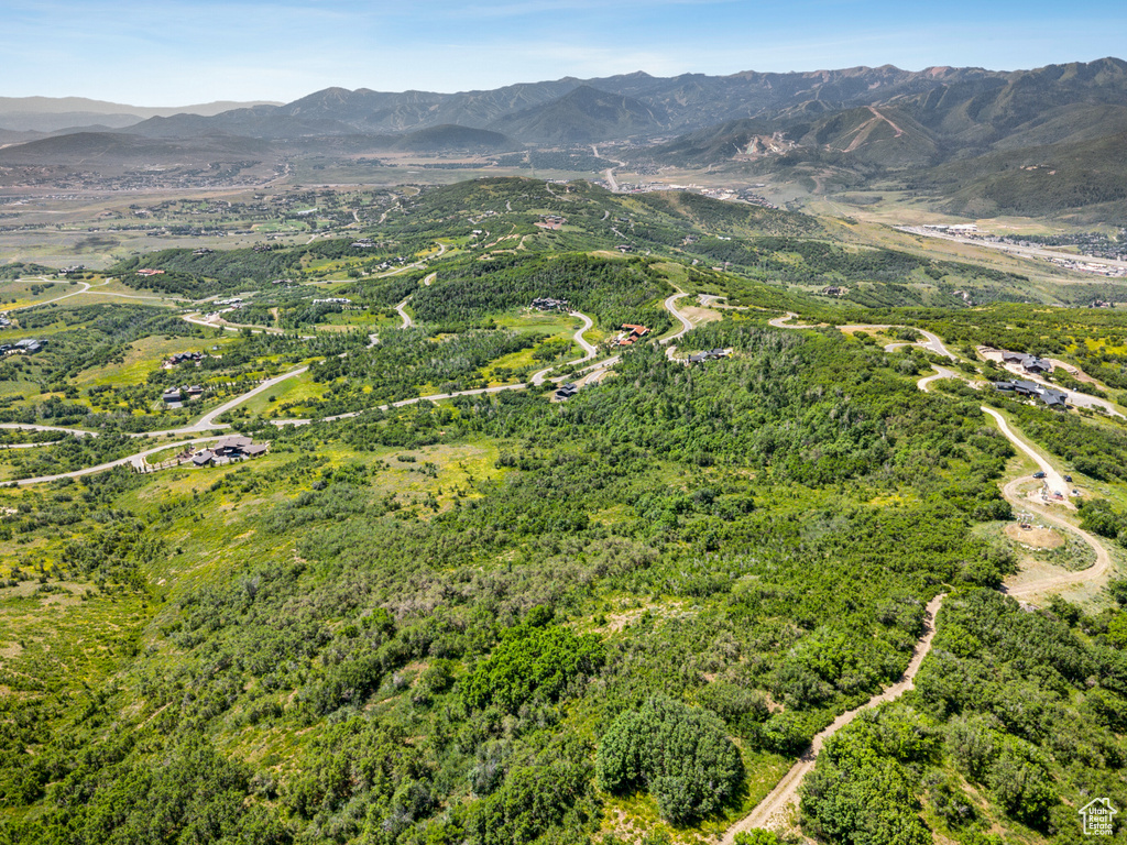 View of mountain backdrop