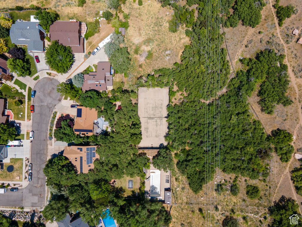 Aerial view of property\'s location