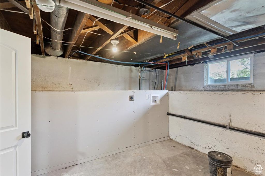 View of basement