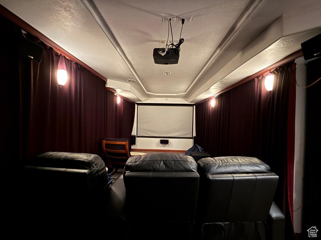 View of home theater room