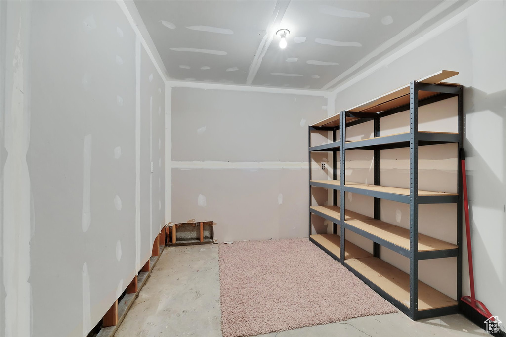 View of storage area