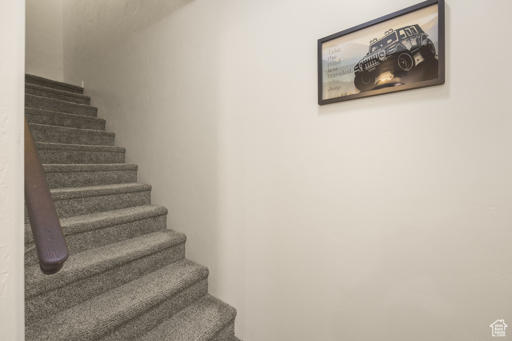 View of stairs