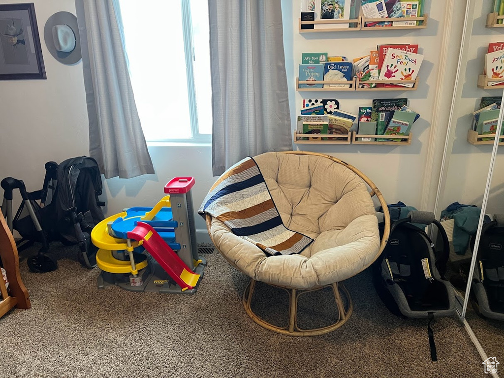 View of living area