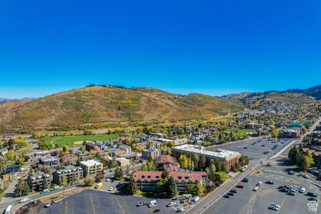 View of mountain background