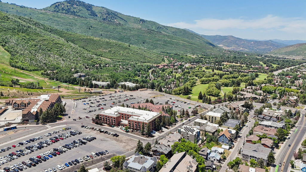 Aerial view of mountains