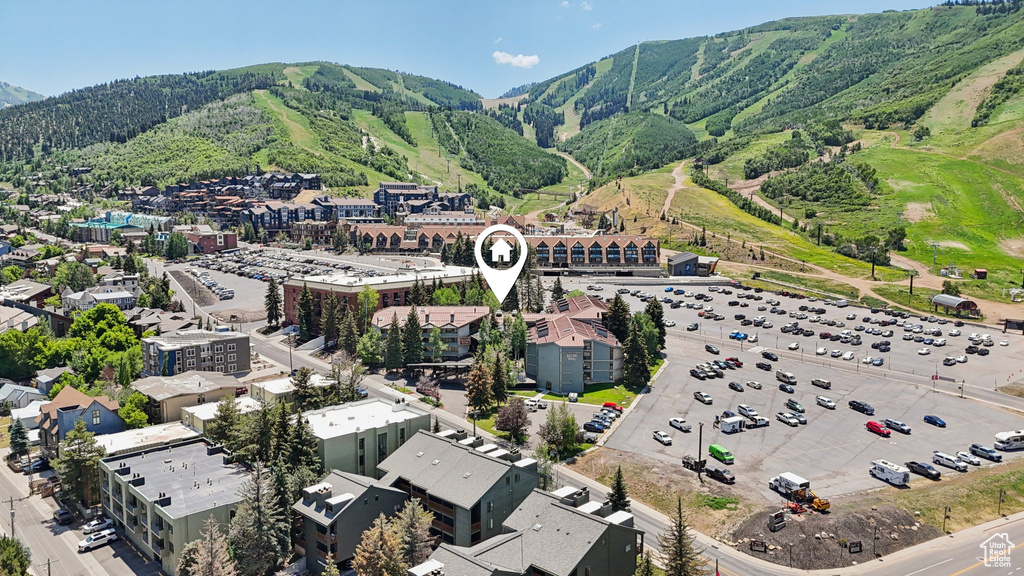 View of property location featuring a mountain backdrop