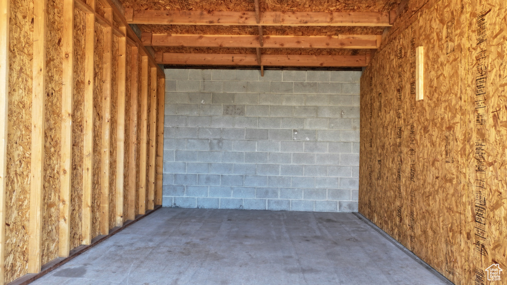 View of storage room