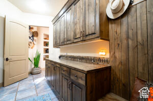 View of laundry room
