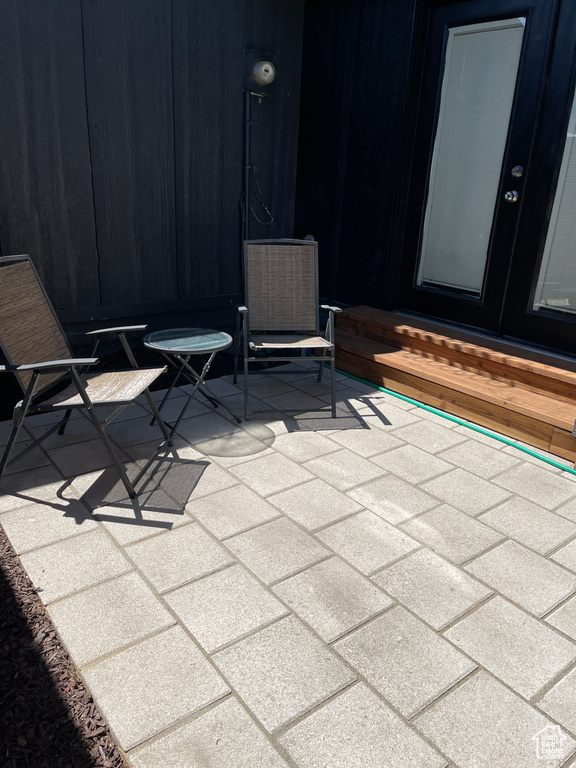 View of patio