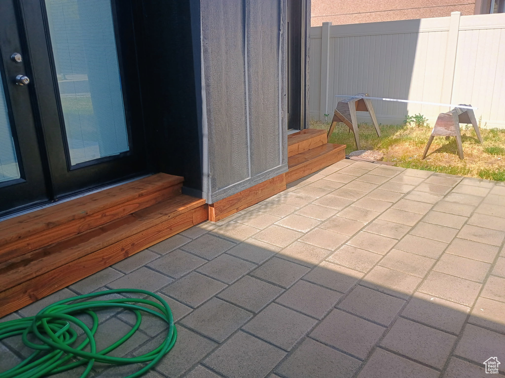 View of patio / terrace with entry steps