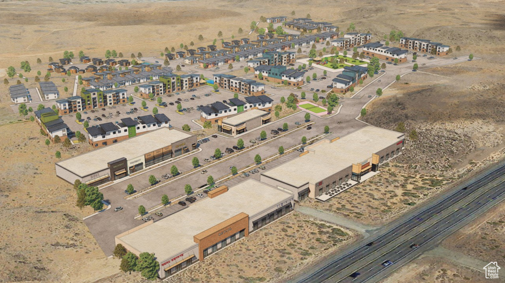 View of property location featuring a desert landscape
