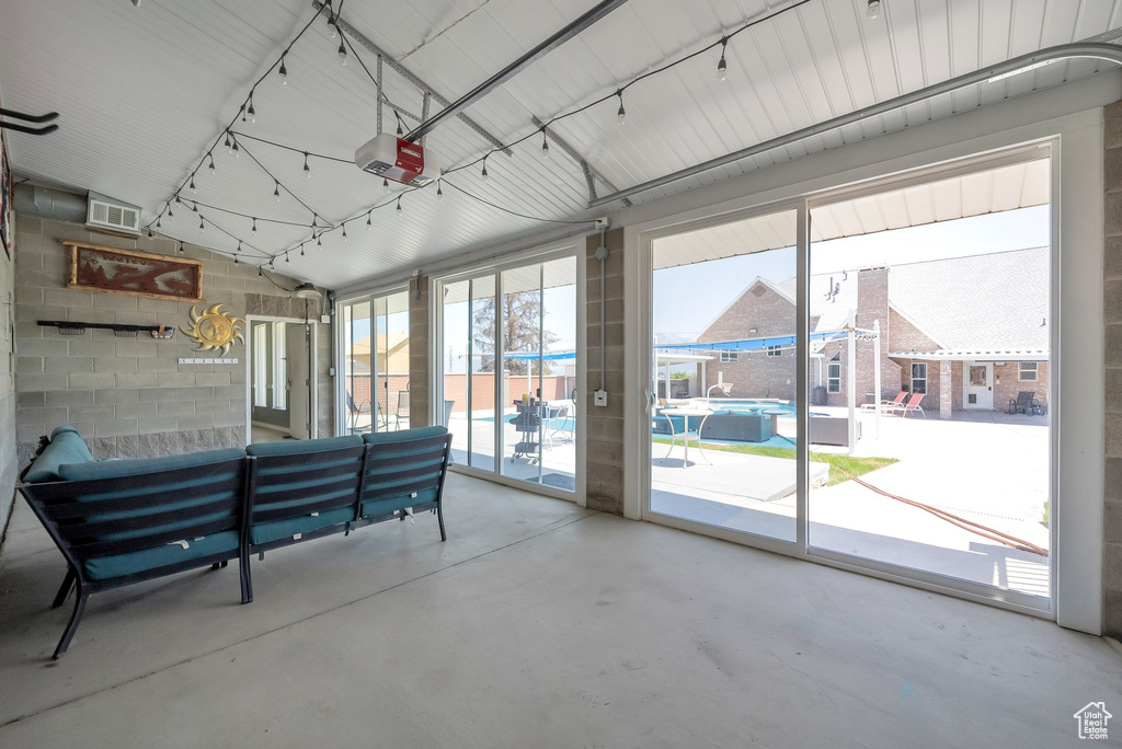 View of building lobby