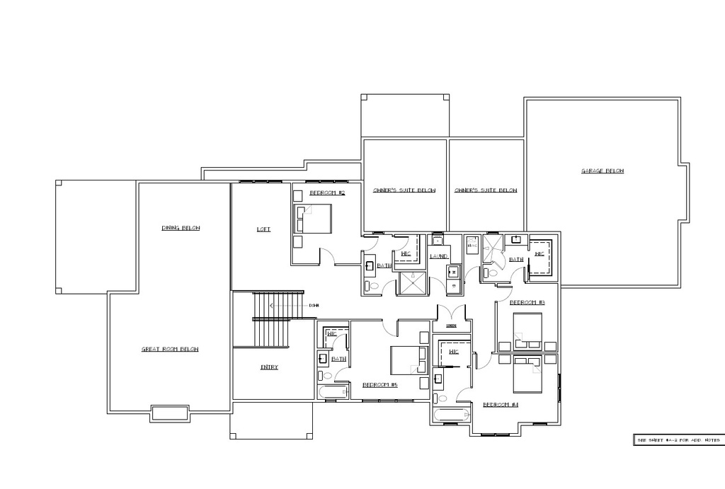 View of floor plan / room layout