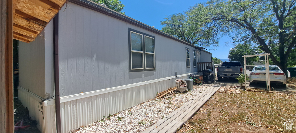 View of property exterior