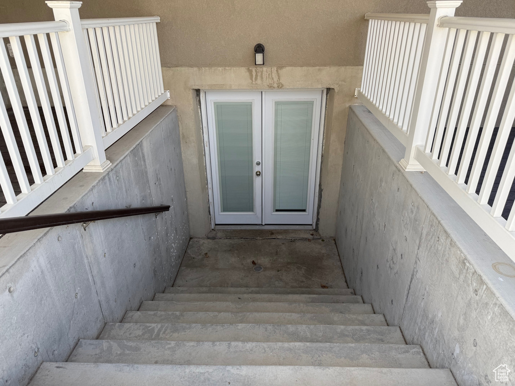 View of staircase