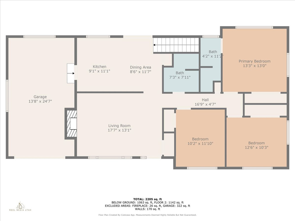 View of home floor plan