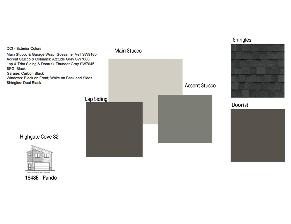 View of miscellaneous listing collateral