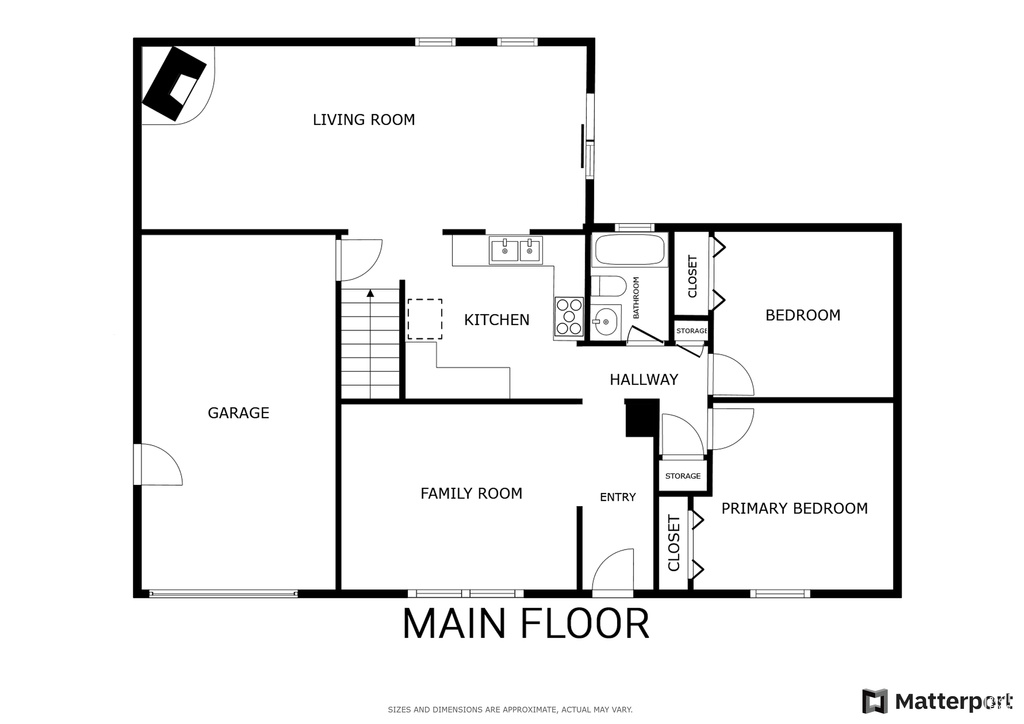 View of floor plan / room layout