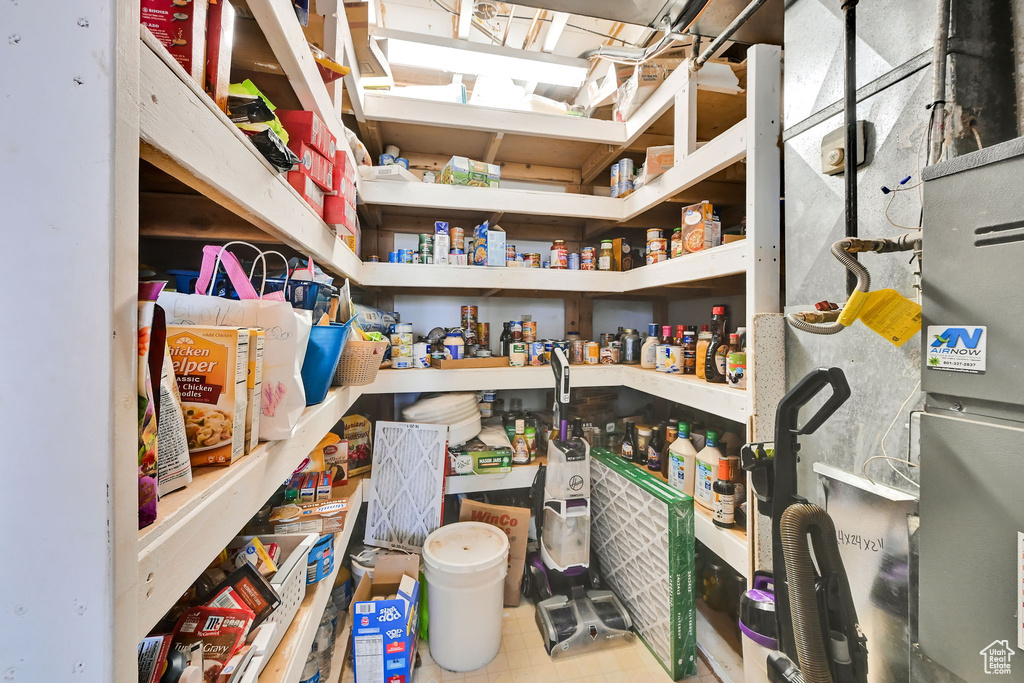 View of storage area
