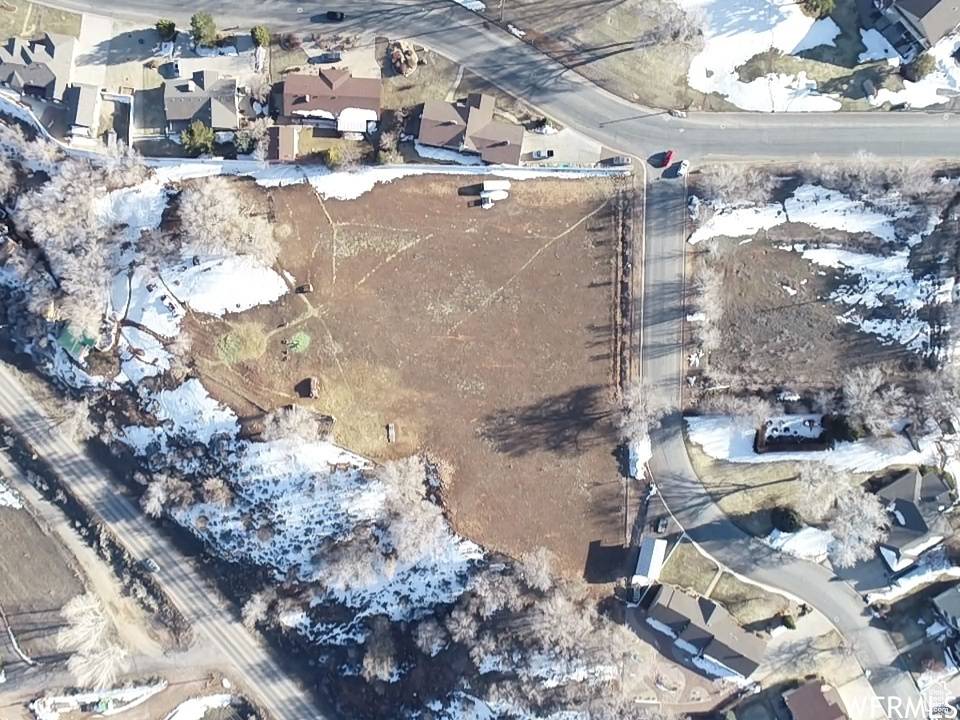 Aerial view of property's location