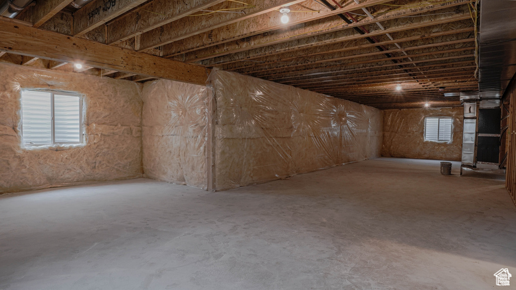 View of basement