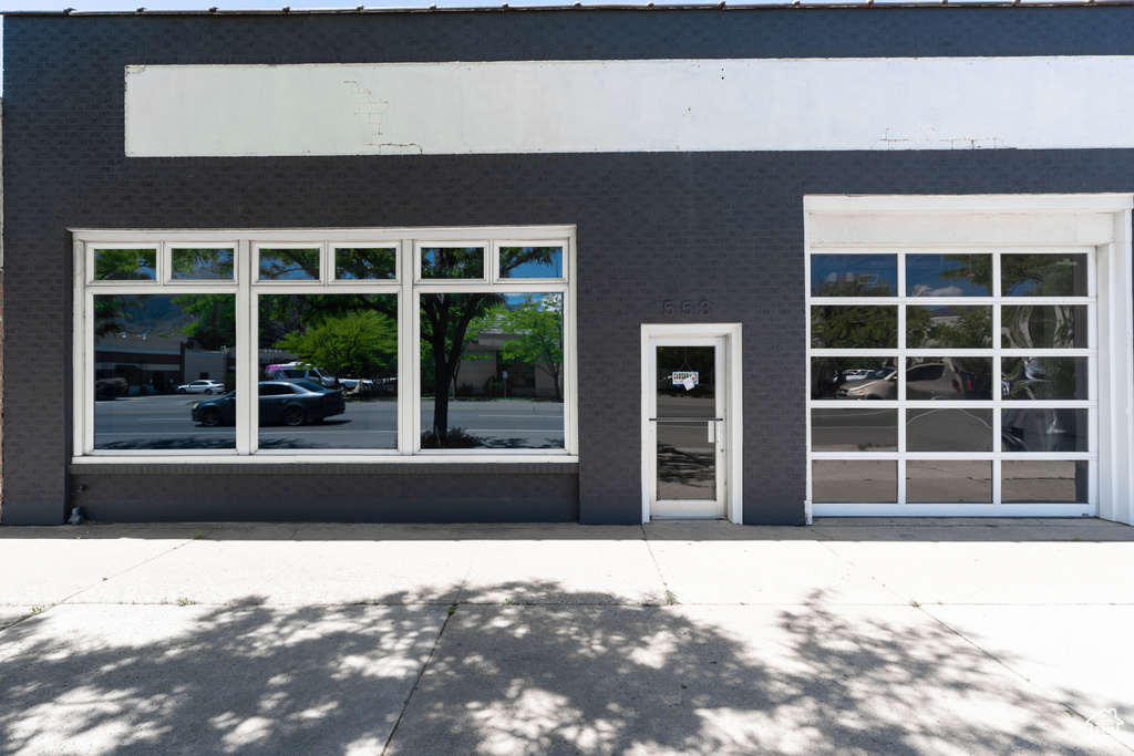 Entrance to property