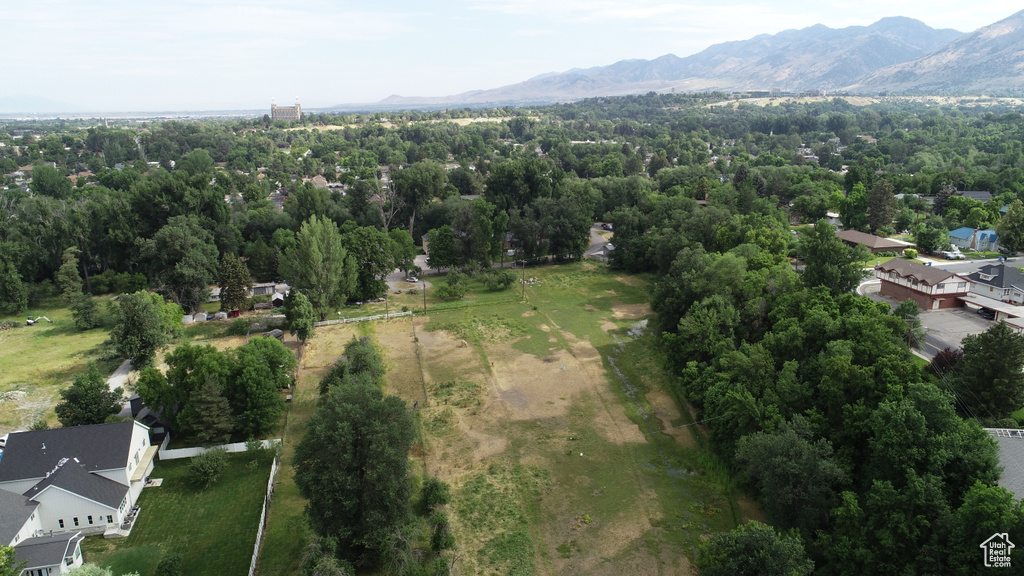 Bird's eye view of mountains