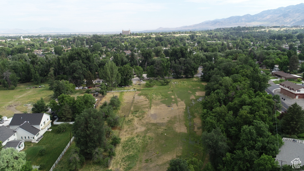 View of property location featuring mountains
