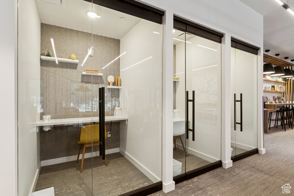 Bathroom featuring baseboards