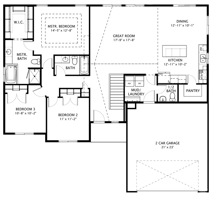 View of room layout