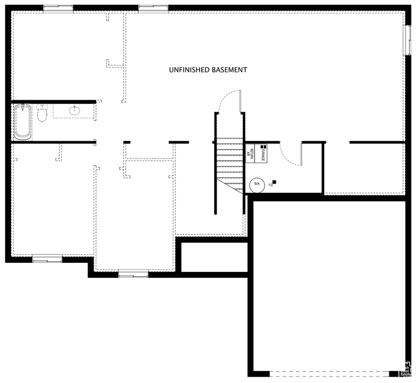 View of floor plan / room layout