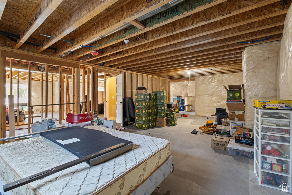 View of basement
