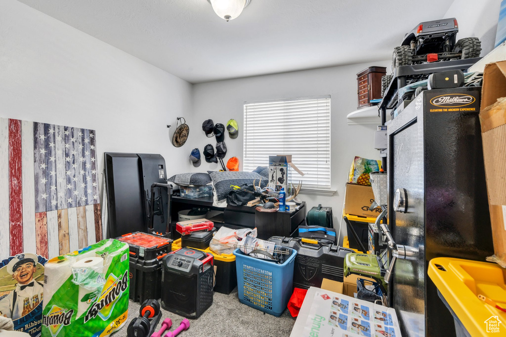 View of storage room