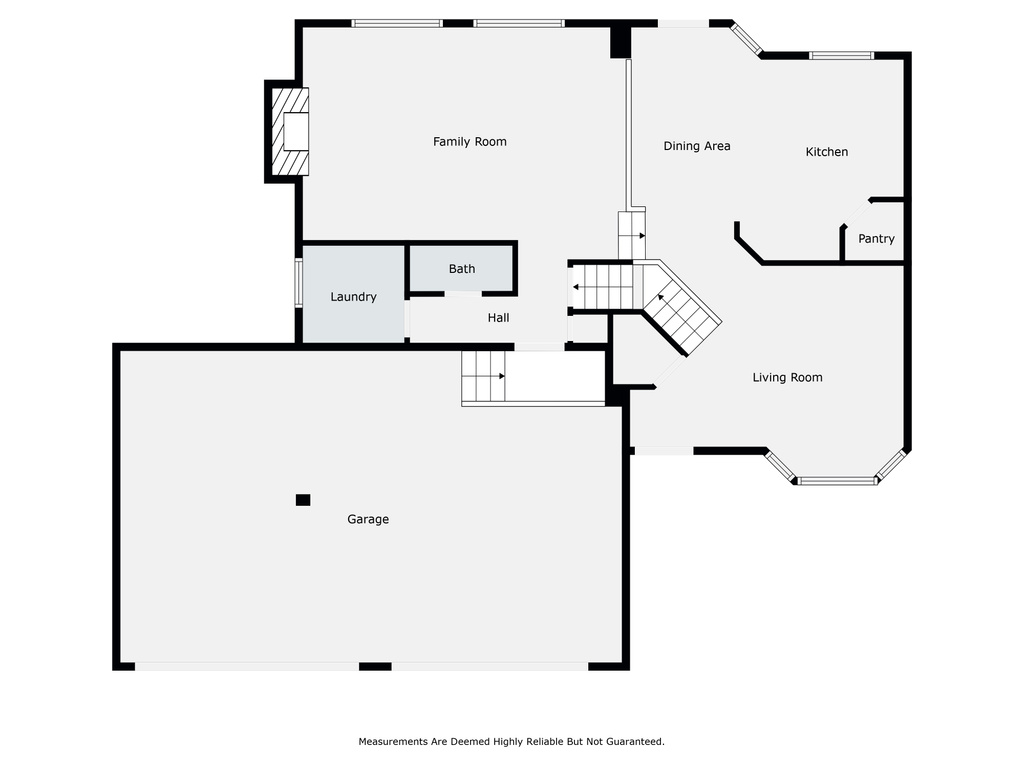 View of room layout