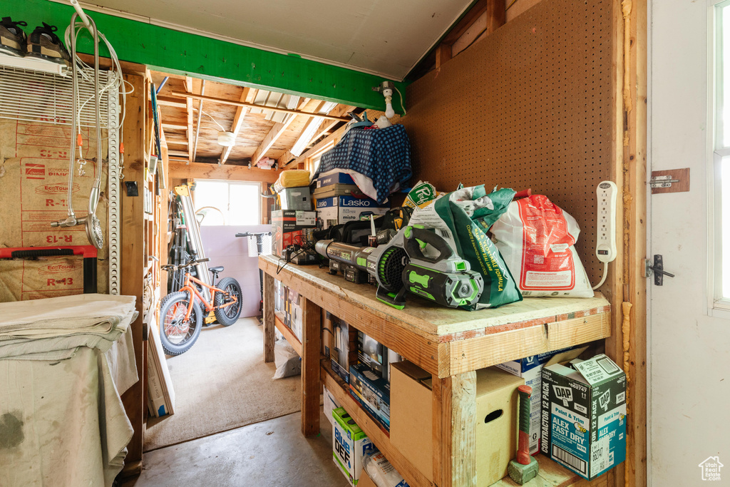 View of storage