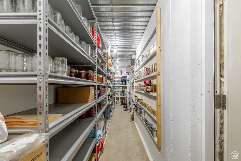 View of storage area