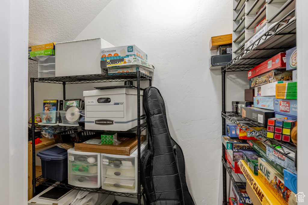 View of storage area
