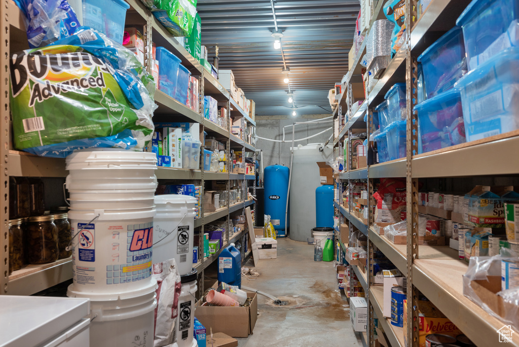 View of storage room