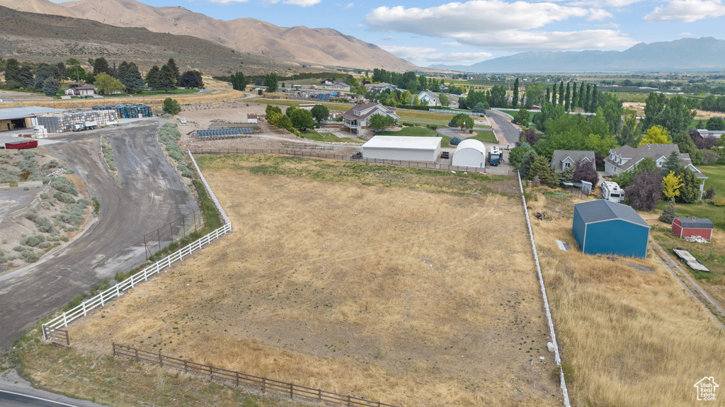 View of rural area featuring a mountainous background