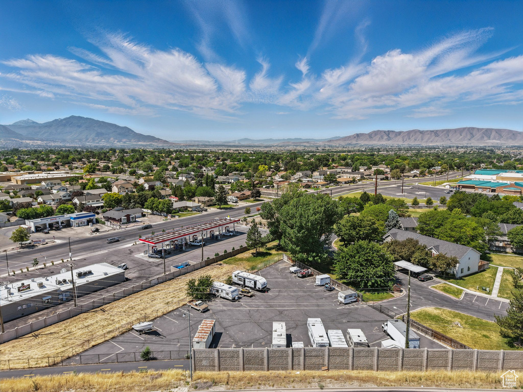 Drone / aerial view of mountains
