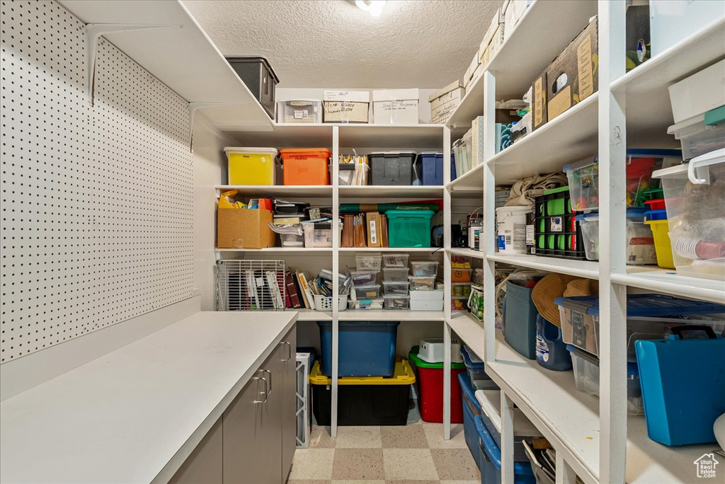 View of storage area