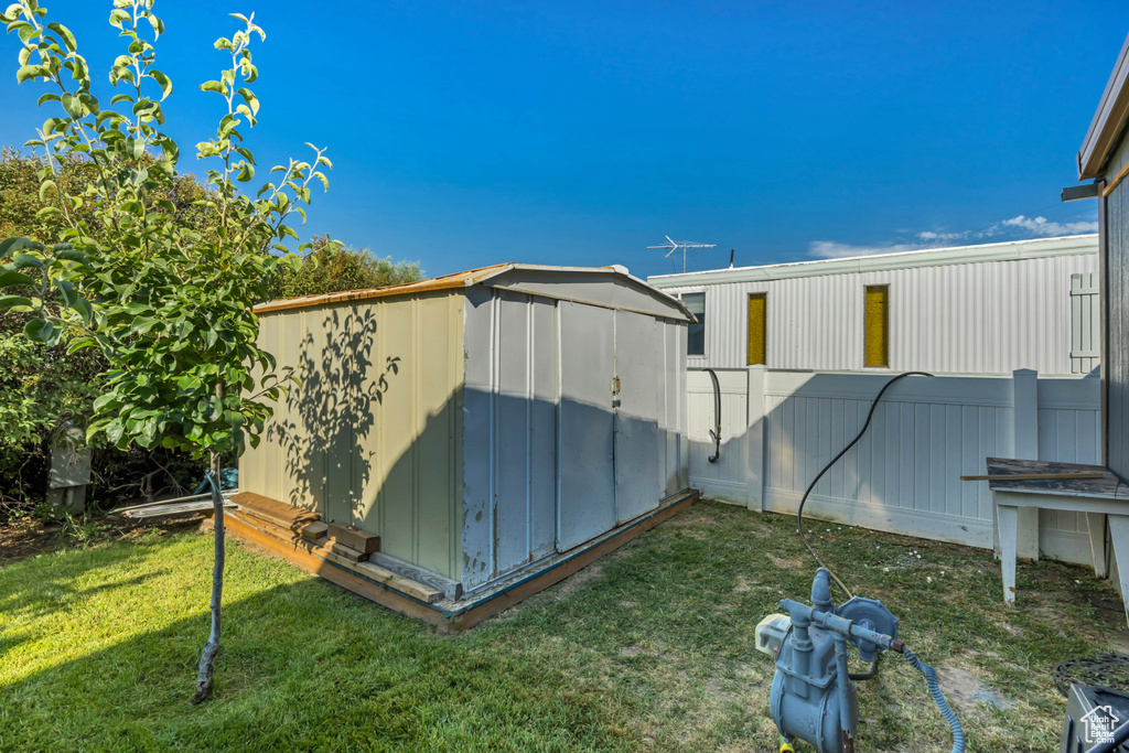 View of shed