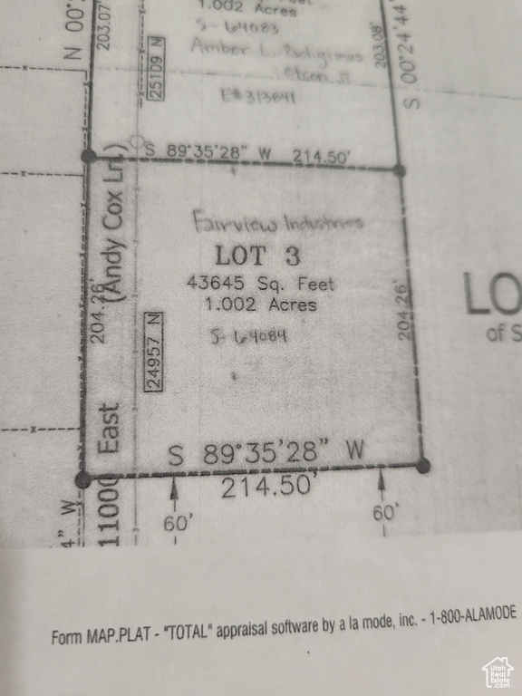 24957 N 11000 E Fairview, UT 84629
