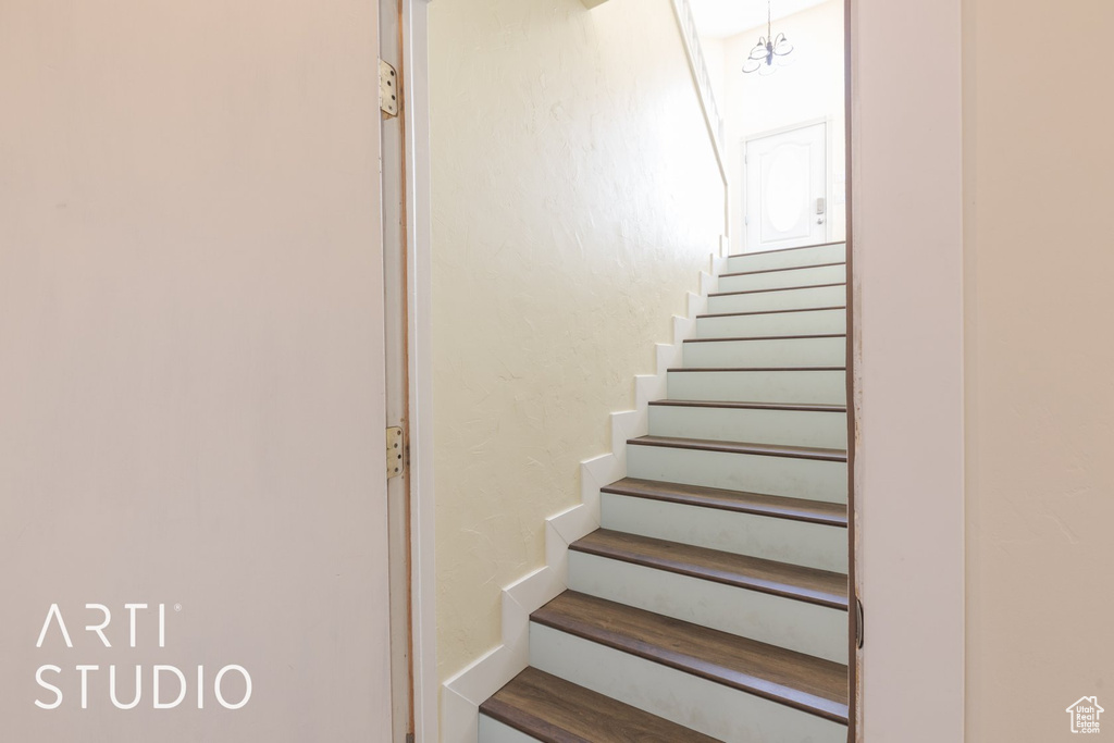 View of stairway