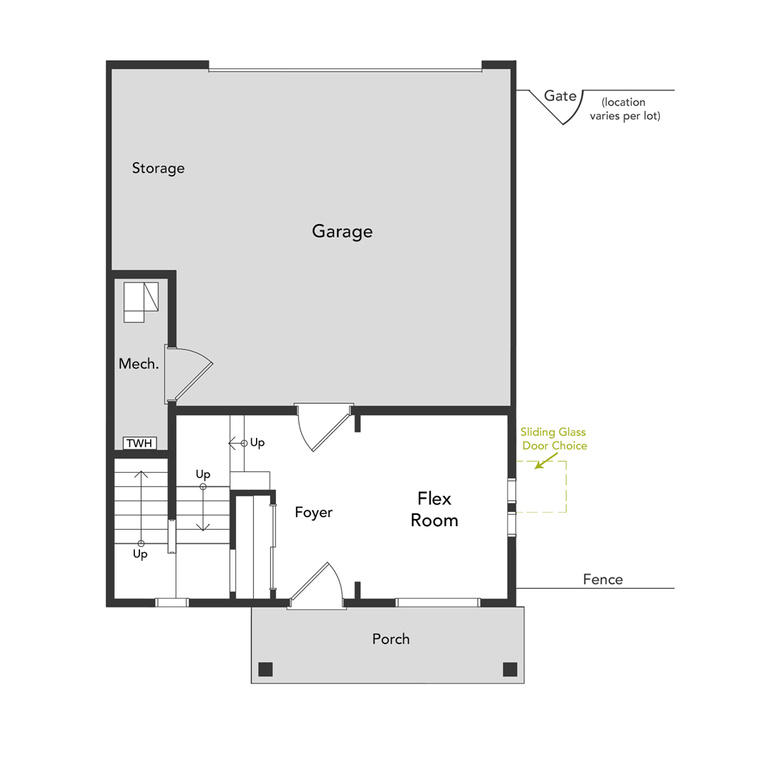 View of floor plan / room layout