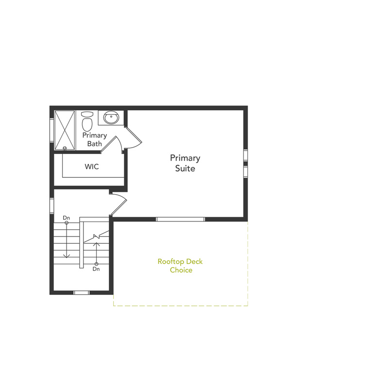 View of room layout
