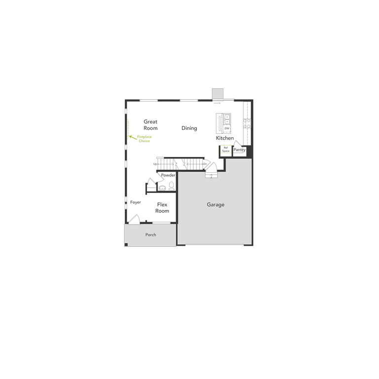 View of home floor plan