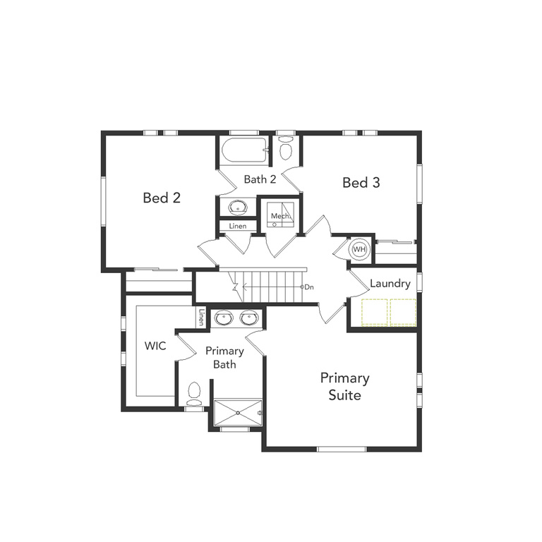 View of home floor plan